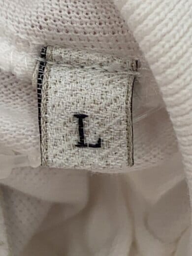 商品画像：ポロシャツ/L/コットン/WHT 4