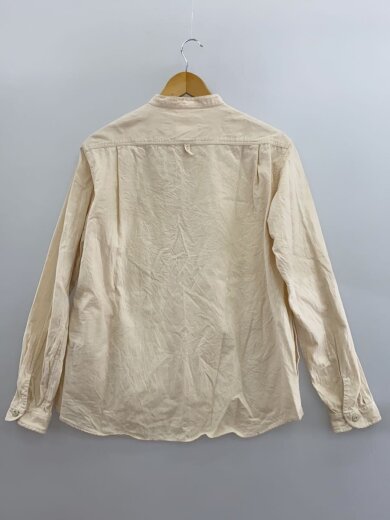 商品画像：OXP BAND COLLAR SHIRT/長袖シャツ/38/コットン/BEG/無地/DT-B0280 2