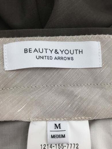 画像：BEAUTY&YOUTH UNITED ARROWSスラックスパンツ/M/ポリエステル/BRW/無地4