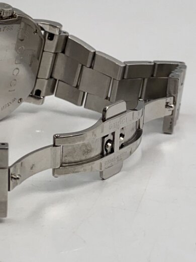 商品画像：クォーツ腕時計/アナログ/Gラウンド/ステンレス/WHT/SLV/101M 5