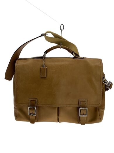 商品画像：ショルダーバッグ/レザー/CML/無地/5A06 1