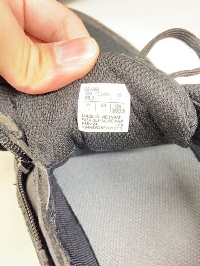 商品画像：ローカットスニーカー/26cm/BLK/1291A063 5