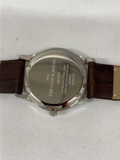 商品画像：クォーツ腕時計/アナログ/レザー/GLD/BRW// 3