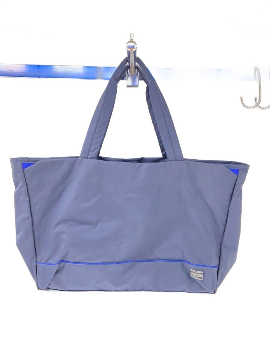 PORTER GIRL / トートバッグ/ナイロン/NVY/無地