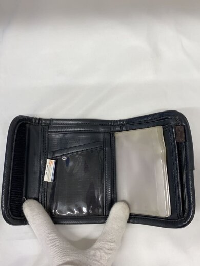商品画像：3つ折り財布/--/BLK/無地/メンズ 4