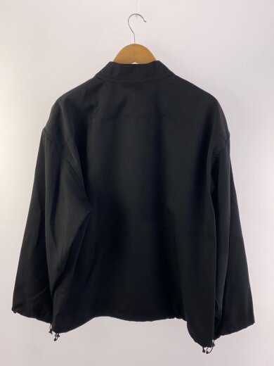 商品画像：su/ウールドローストリングブルゾンジャケット/46/ウール/BLK/SU-01-B-07 2