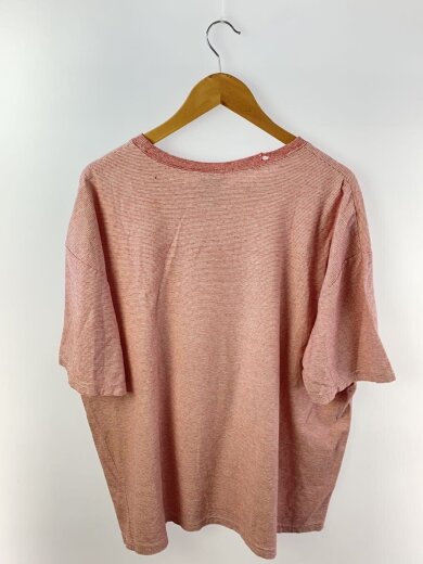 商品画像：Tシャツ/XXL/コットン/RED/ボーダー 2