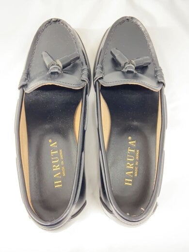 画像：HARUTAローファー/25.5cm/BLK/レザー3