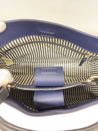 画像：kate spade new york2way/ショルダーバッグ/レザー/NVY/無地/PXRU94646