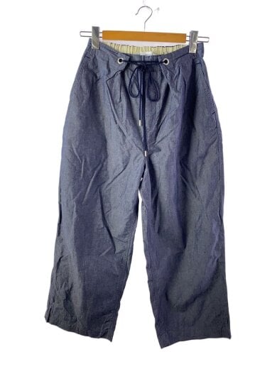 商品画像：ワイドパンツ/M/コットン/NVY/無地 1