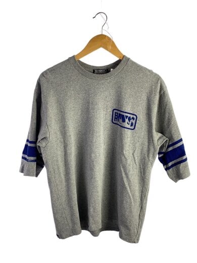 商品画像：23SS/HOT N DIRTY 五分丈Tシャツ/M/コットン/GRY/02232CT14/ヒステリックグラマー 1