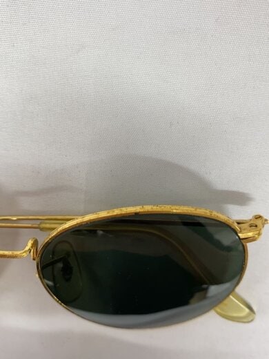 商品画像：ラウンドメタル/--/GLD/GRN/メンズ// 5