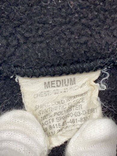 商品画像：エクワックス ポーラーテックフリース ジャケット/M/ポリエステル/BLK 4