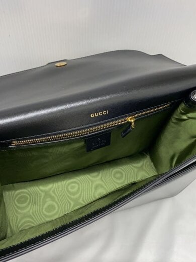 商品画像：ショルダーバッグ/レザー/BLK/589471/GGロゴ// 6