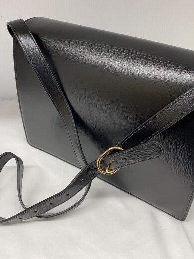 商品画像：ショルダーバッグ/レザー/BLK/589471/GGロゴ// 9