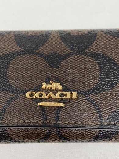 商品画像：キーケース/レザー/BRW/総柄/レディース/CZ274 3