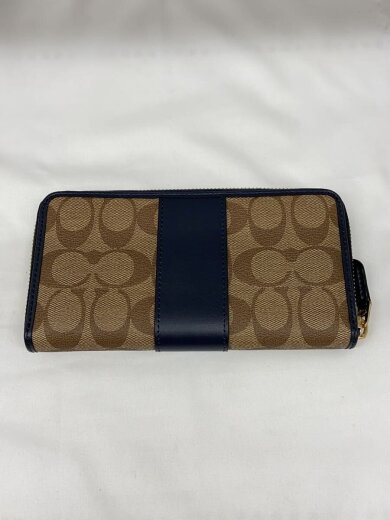 商品画像：長財布_シグネチャー/PVC/BEG/総柄/メンズ 2