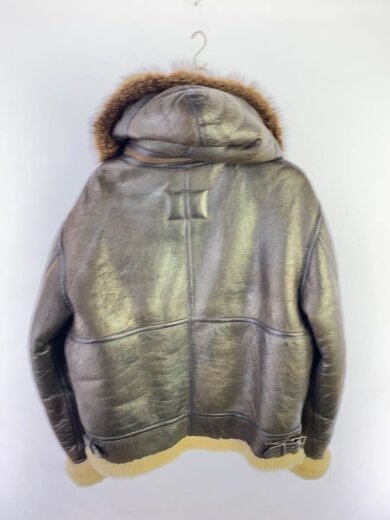 画像：WIND ARMORB-3/フライトジャケット/LL/レザー/BRW/23M56582