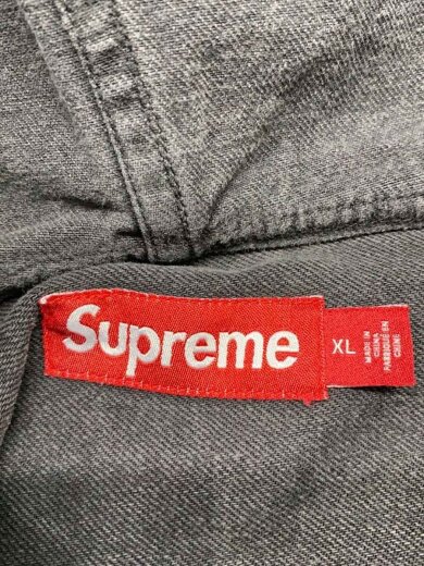 商品画像：Hooded Denim Shirt/XL/コットン/BLK// 3