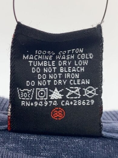 商品画像：長袖Tシャツ/XL/コットン/NVY/00s// 4