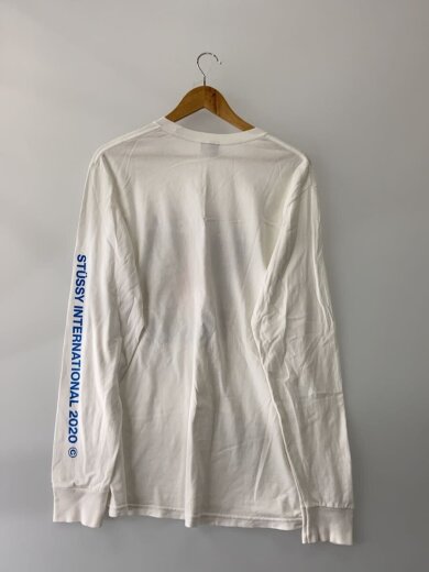 商品画像：長袖Tシャツ/M/コットン/WHT/LOVE AND PEACE// 2