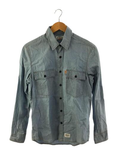 商品画像：長袖シャツ/S/コットン/BLU/無地/Lightweight Chambray Shirt 1
