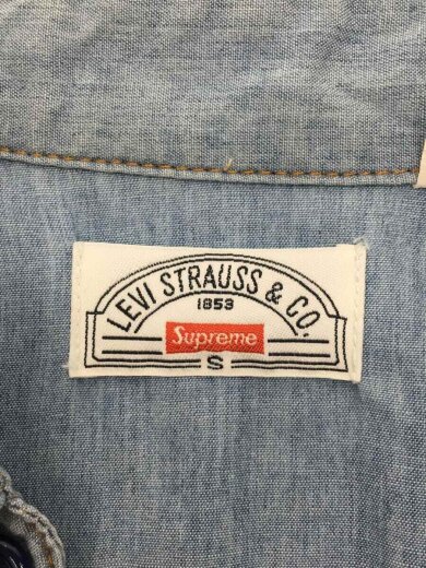 商品画像：長袖シャツ/S/コットン/BLU/無地/Lightweight Chambray Shirt 3