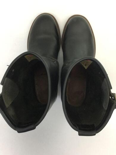 画像：RED WINGエンジニアブーツ/25cm/BLK/レザー/22683