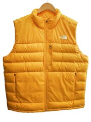 ダウンベスト/XL/ポリエステル/YLW/無地/ND52116Z