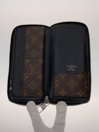 商品画像：ジッピー・ウォレット・ヴェルティカル_モノグラム・マカサー_BRW/PVC/BRW/メンズ 4