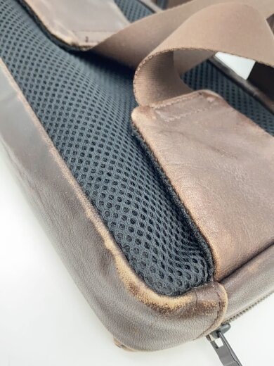 商品画像：ウエストバッグ/レザー/BRW/無地/022-03796 9