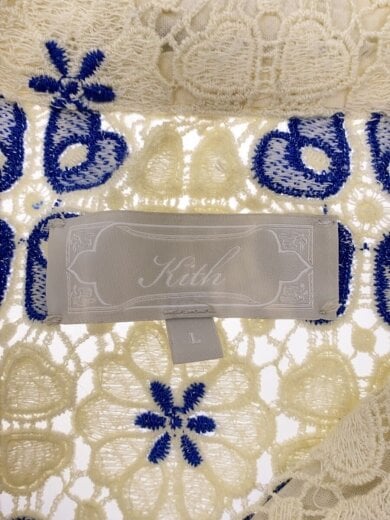 商品画像：長袖シャツ/L/ポリエステル/IVO/総柄/24-050-060-0012-2-0 3