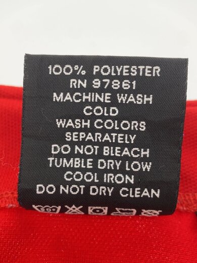 商品画像：シャツ/XL/ポリエステル/RED 5