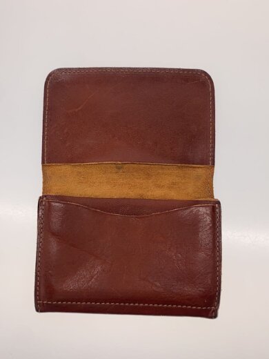 商品画像：2つ折り財布/レザー/BRW/メンズ 4