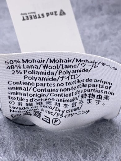 商品画像：マフラー/モヘア/GRY/レディース 3