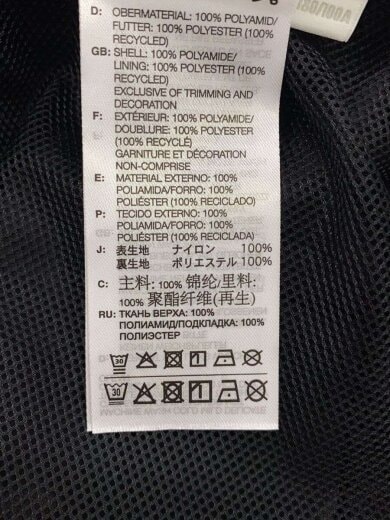 商品画像：ナイロンジャケット/M/ナイロン/BLK/JD5999 4