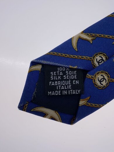 商品画像：ネクタイ/シルク/BLU/総柄/メンズ 4