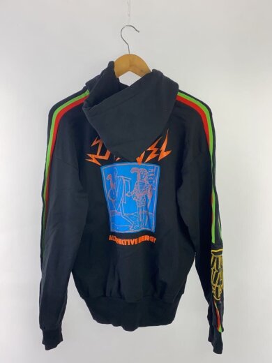 商品画像：ジップパーカー/S/コットン/BLK 2