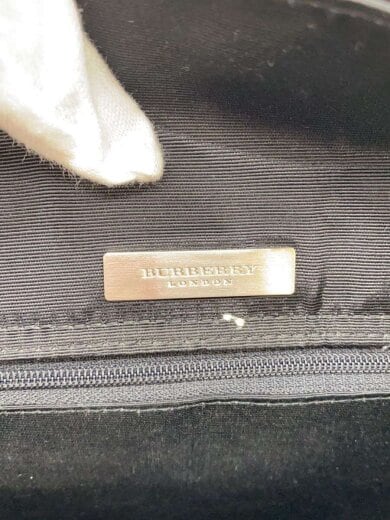 画像：BURBERRY LONDONショルダーバッグ/レザー/BLK/無地7