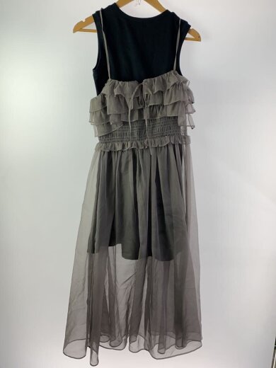 商品画像：ノースリーブワンピース/1/ポリエステル/BLK/SWCO244056 2