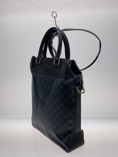 商品画像：トート・グリニッジ_ダミエ・コバルト/PVC/NVY 2