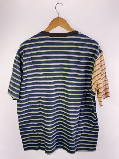 商品画像：Tシャツ/L/コットン/GRN/ボーダー/1140212 2