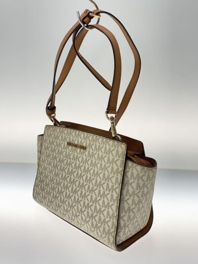 商品画像：ショルダーバッグ/PVC/WHT/総柄 2