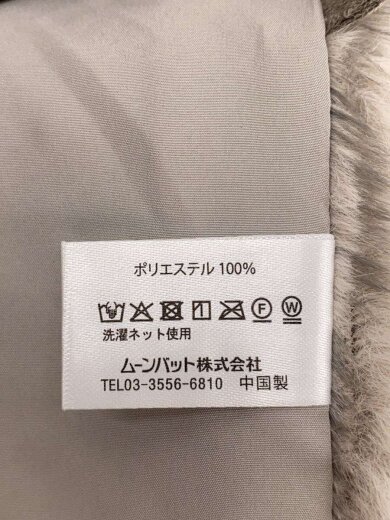 商品画像：ベスト/--/フェイクファー/GRY 4