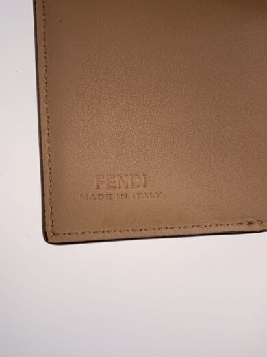 商品画像：3つ折り財布/レザー/PNK/無地/レディース 3