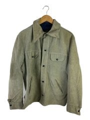 レザージャケット・ブルゾン/40/レザー/GRY