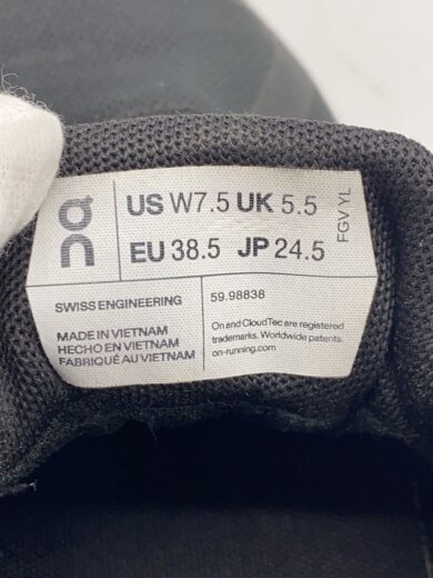 商品画像：ローカットスニーカー/24.5cm/BLK/59.98838 5