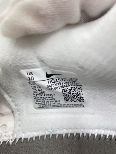 商品画像：ローカットスニーカー/28cm/WHT/HQ2592-104 5