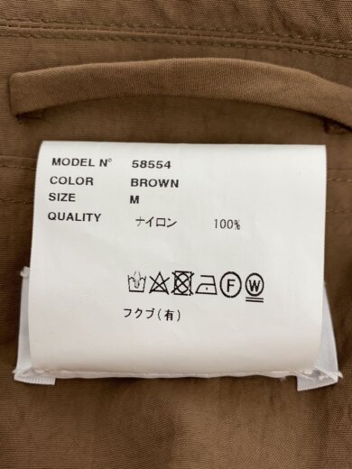 商品画像：NYLON RAIN COAT/M/ブラウン/58554// 5