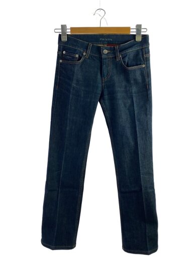 画像：PRADAストレートパンツ/24/コットン/IDG/無地/GFO0101